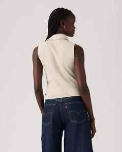 Nouveau femmes débardeur meilleur Design Style col en V à manches courtes débardeur court décontracté femmes week-end et fête porter styliste haut - Product Image 5