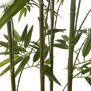 CHUANGFA realista interior bambú <span class=keywords><strong>Artificial</strong></span> Topiary árbol PVC flor PE en maceta para decoración de oficina disponible 110cm 120cm 1,7 m - Product Image 2