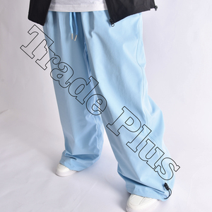 Pantalones holgados de esquí con logotipo personalizado para nieve, pantalones transpirables de secado rápido para exteriores, pantalones holgados de pierna ancha a prueba de viento, ropa de calle informal - Product Image 2