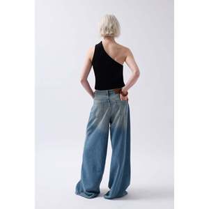 Tek Omuz Orgu Bluz - Rose - Rose - Product Image 6