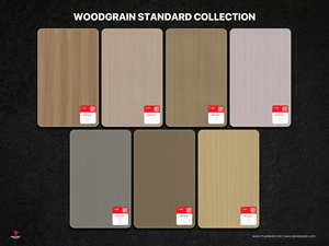 Panneau en mousse PVC de 17 mm, chêne gris clair, 1220x2440 mm, fabriqué au Vietnam pour les meubles de salon et la décoration intérieure de la chambre à coucher - Product Image 2