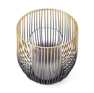 Portavelas votivas de metal de excelente calidad para interiores y exteriores, portavelas para velas de té, decoración para el hogar, hotel, oficina, bodas y fiestas. - Product Image 2