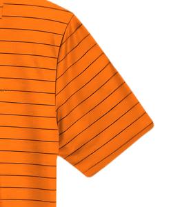 Coupe régulière pour hommes élégant 100% coton piqué pour polo avec poche anti-rides doux respirant solide court tenue décontracté - Product Image 3