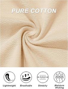 Camiseta promocional de mujer de talla grande con cuello redondo de manga corta de color albaricoque claro sólido de 100% algodón con diseño OEM hecho a medida de BD - Product Image 6