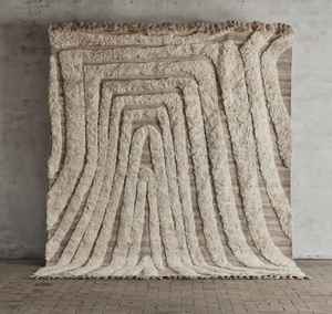 Tapis bohème bohème fait à la main vieilli, en laine marocaine, en turquie, pour la décoration de fête - Product Image 5