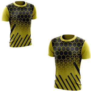 Alta calidad 240gsm 65% algodón 35% poliéster Unsex Oversized Drop Shoulder Blank cuello redondo manga corta Camiseta para hombres y mujeres - Product Image 5