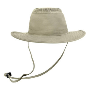 Cappello Safari con protezione UV UPF50+ con tasca nascosta color beige pietra di SION - Product Image 1