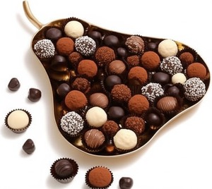 Transformez vos portions sucrées au chocolat en expérience visuelle luxueuse Ce plateau de service décoratif en métal pour les mariages Diwali - Product Image 4