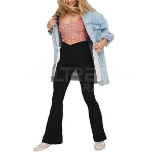 กางเกงขาบานแฟชั่นลำลองสำหรับผู้หญิงดีไซน์พรีเมียมระบายอากาศได้ดีชุดกีฬาซักด้วยเครื่องได้ - Product Image 1