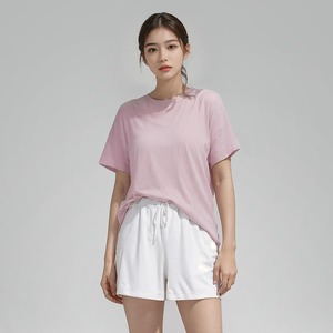 T-shirt surdimensionné de nouvelle conception pour femmes ensemble de 2 pièces t-shirts à manches courtes pour femmes avec short coton/polyester - Product Image 1