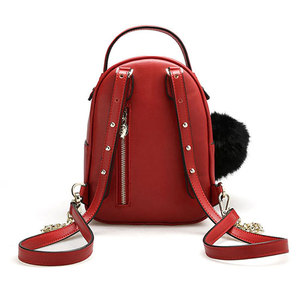 Mochila de piel impermeable con logotipo de moda personalizado al por mayor, mochila de piel de alta calidad personalizada hecha en fábrica - Product Image 3