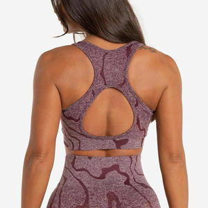 Sujetador deportivo de talla grande S 5XL para mujer con logotipo personalizado para mujer de busto grande, sujetadores deportivos de alto soporte para Fitness y gimnasio, ropa deportiva - Product Image 5