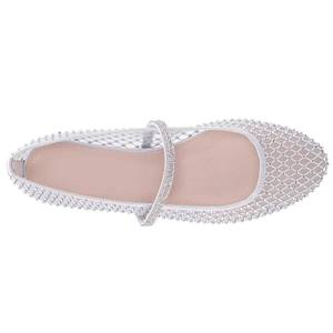 Moda personalizada 2024 señoras al por mayor Sandalias planas al por mayor zapatos <span class=keywords><strong>de</strong></span> mujer <span class=keywords><strong>de</strong></span> Color Rosa <span class=keywords><strong>baratos</strong></span> con etiqueta privada - Product Image 4