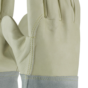 Latest arrival Leather welding gloves anti-heat anti-bacterial heat resistant soft <b>material</b> comfortable Welding Gloves - Product Image 4