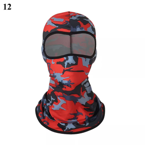 Haute Qualité Cagoule Visage Masque Bandana Couverture Camo Tactique Chapeau Capuche Biker Cou Guêtre Écharpe 100% Polyester Ski Masque - Product Image 6