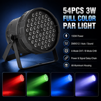 Projecteur LED RGBW 4-en-1 pour discothèque, scène, bar, club, danse, mariage