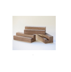 Support de Menu de Restaurant en bois porte-signe porte-cartes de Table présentoir de forme carrée en bois avec vente - Product Image 4