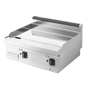 Plaque de cuisson électrique commerciale - avec plaque en chrome dur - 9,0 kW - Plaque lisse - Zone de cuisson : 595x500 mm - Product Image 5