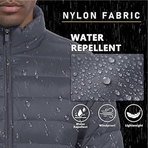 เสื้อแจ็คเก็ตบับเบิ้ลมีซิปสำหรับทั้งชายและหญิงเสื้อแจ็คเก็ตบับเบิ้ลแบบมีซิปสำหรับฤดูหนาว - Product Image 4