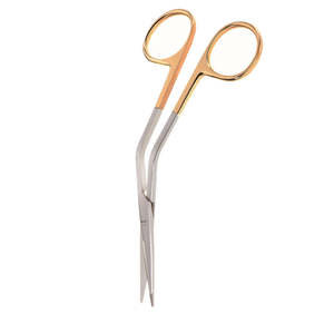 Tijeras Aston Facelift Supercut Cuchillas dentadas curvas y en ángulo Instrumentos quirúrgicos de carburo de tungsteno - Product Image 3