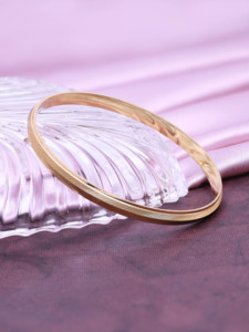 Kada ชุบทองของผู้ชาย, ทุกวันของผู้ชายทองเหลือง Kada, SS Kada, หรูหราผู้ชายแบบดั้งเดิมแฟชั่น Kada ทองสำหรับเด็กผู้ชาย - Product Image 2