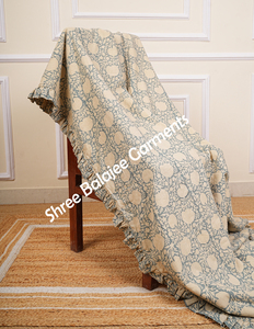 Edredón de algodón Premium surtido Reversible Sherpa Back Floral Motif Ecológico Suave Acogedor Moderno Ropa de cama para todas las estaciones Impreso - Product Image 3