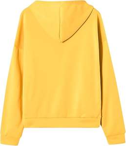 เสื้อฮู้ดมีซิปสำหรับผู้หญิง OEM เสื้อฮู้ดมีซิปผ้าคอตตอนชุดออกกำลังกาย - Product Image 3