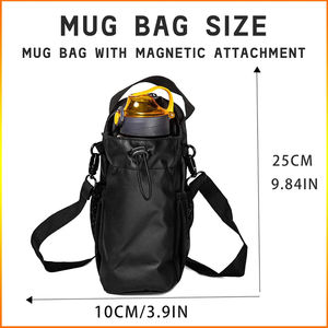 Venta caliente fitness ItoM Gym Bolsa magnética Bolsa de hombro Bolsa de botella de agua para deportes Viajar Gimnasio con logotipo personalizado impreso - Product Image 5