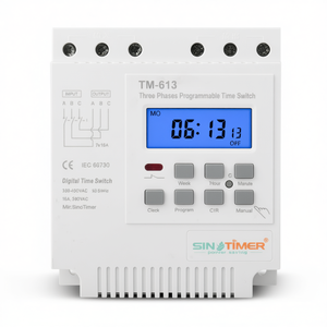 Relais temporisé programmable SINOTIMER TM613 380V 16A triphasé - Product Image 2