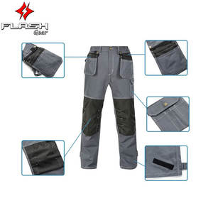 Ensemble veste et pantalon de travail multi-poches pour hommes outil de travail résistant à l'usure poches pantalons vêtements de travail durables activités de plein air - Product Image 6