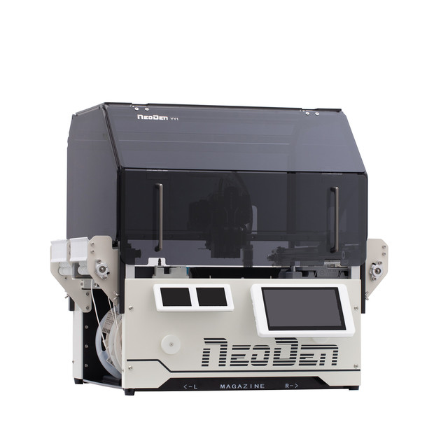 NeoDen YY1 Tabletop Visual Universal Surface Mount Placement Machine SMT Small Mini LED 2 Heads Pick and Place Machine