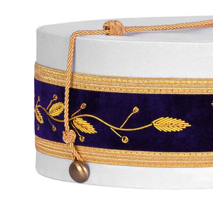 Sombrero de Regalia masónico de alambre de lingotes bordado a mano personalizado de último estilo personalizado para la venta en línea - Product Image 2