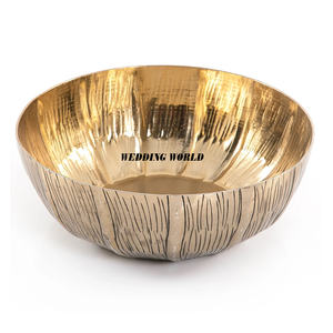 Bol à chocolat décoratif en métal Forme ronde Designer Sweet Bowl Classique Élégant Nouveau bol à chocolat - Product Image 2