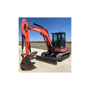 Reliable Kubota KX057 5 excavator durable compact machine efficient hydraulic digging equipment for trenching construction - Product Image 1