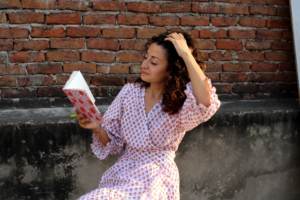 ชุดเดรสผ้าฝ้ายอินเดียทำด้วยมือชุดเดรสลำลองส่วนตัวพิมพ์ลายบล็อกอินเทรนด์ใส่ในฤดูร้อนสไตล์ไม่เหมือนใครของขวัญที่สมบูรณ์แบบตามธรรมชาติ - Product Image 5