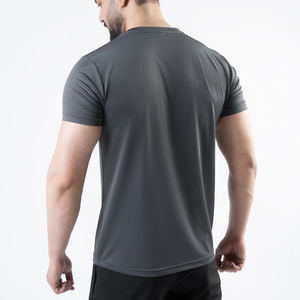 เสื้อยืดผู้ชายคอกลม แขนสั้น ผ้าโพลีเอสเตอร์ 100% คุณภาพสูง ยืดได้ 4 ทิศทาง สไตล์ลำลอง - Product Image 2