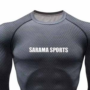เสื้อรัดกล้ามเนื้อ MMA BJJ แบบสั่งทำขายส่ง ออกแบบเองได้ พร้อมสีตามสั่ง แขนสั้น บริการ OEM - Product Image 5