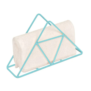 Triangle Forme Conception Simple Porte-Serviettes Décoratif Meilleure Qualité Porte-Serviettes En Métal Support De Stockage De Tissus Au Prix Le Moins Cher - Product Image 4