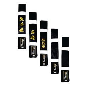 Ceinture brodée noire traditionnelle personnalisée de haute qualité - Product Image 3