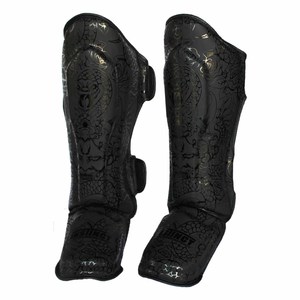 Protector de Piernas de Alta Calidad a Precio Económico para Kickboxing, Entrenamiento de Boxeo, Protector de Pies y Piernas de Cuero Hi-Tec Skintex para MMA - Product Image 1