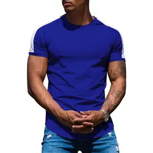 เสื้อยืดผ้าฝ้าย100% สำหรับผู้ชายเสื้อยืดล้างลายกรดสีซีดจางโลโก้วินเทจไม่ซีดจาง - Product Image 2