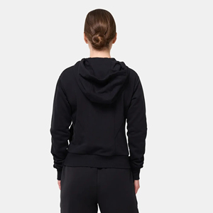 Streetwear décontracté pour femmes en coton épais personnalisé décontracté super doux lourd surdimensionné avec fermeture éclair poche kangourou à l'avant - Product Image 2
