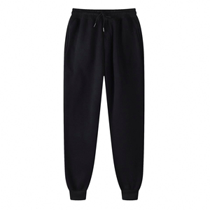 Pantalons de survêtement et pantalons décontractés respirants grande taille pour hommes, taille haute élastique, bande latérale, impression sérigraphique personnalisée - Product Image 5