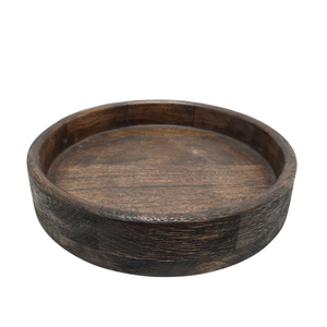 Utensilios de cocina, cuenco redondo de madera, ensaladera de Color Natural, cuenco para servir, mezcla para vajilla, mesa hecha a mano a granel - Product Image 1