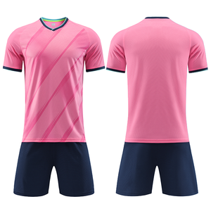 Ensemble de maillots de football pour hommes de haute qualité imprimé maille tissu uniforme pour unisexe bon rapport qualité-prix bon marché - Product Image 5