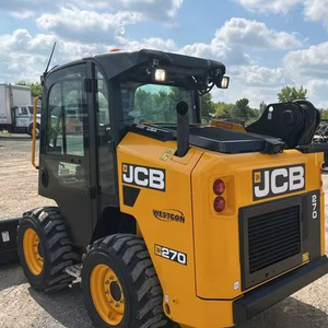Minicargadora JCB de alta calidad con carga nominal de 3 toneladas Precio de fábrica Los componentes clave incluyen el rodamiento del motor Kubota - Product Image 3