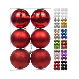 Décorations de boules d'ornements de Noël peints à la main faits à la main - Product Image 2