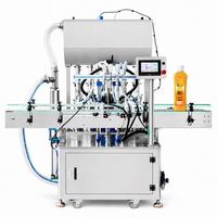 Machine de remplissage automatique multi-têtes haute précision à servomoteur pour liquides et crèmes, idéale pour les cosmétiques et l'alimentation