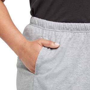 Pantalones cortos de mujer de talla grande de alta calidad gimnasio correr Jogger Fitness sudor algodón polar lavado estilo Atlético pantalones cortos secos para mujer - Product Image 3