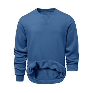 Sudadera Ligera para Hombre, MOQ Bajo, Mejor Precio, Venta al por Mayor de Fábrica, Tinte Liso para Invierno - Product Image 1